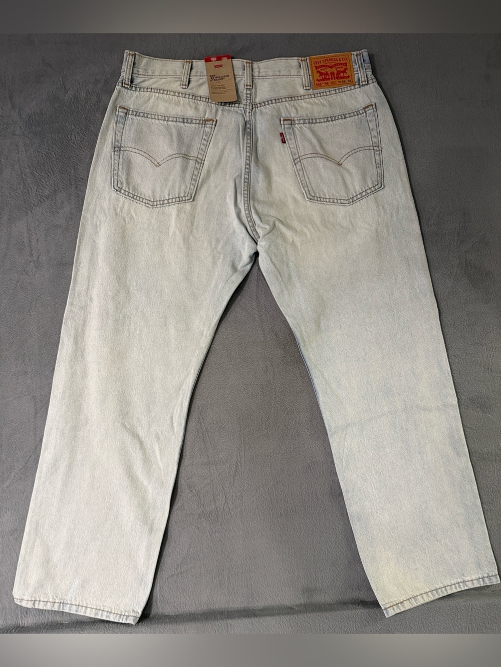 Levi's - 555 ‘96 Relaxed Straight Men's Jeans View 6
